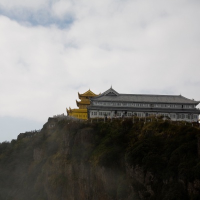 四川峨眉山风景头像图片