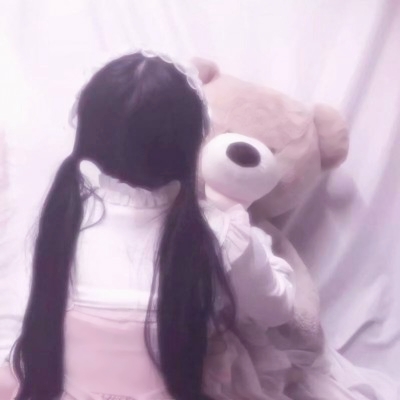 迷人粉色系少女心头像图片